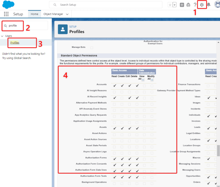 Configuring Who Is Allowed To See What In Salesforce